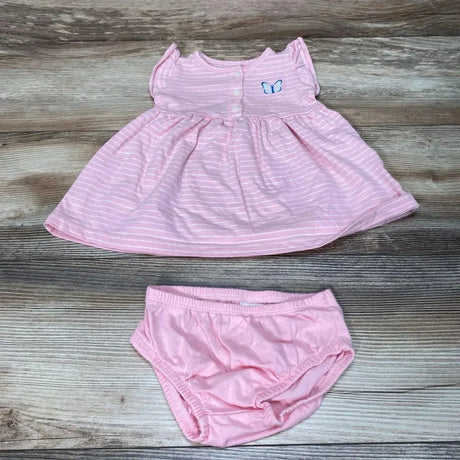 Carter's 2pc Striped Dress & Bloomers sz 6m - Me 'n Mommy To Be