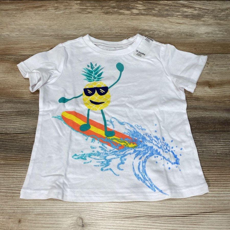 NEW First Impressions Surfing Pineapple T-Shirt sz 18m - Me 'n Mommy To Be
