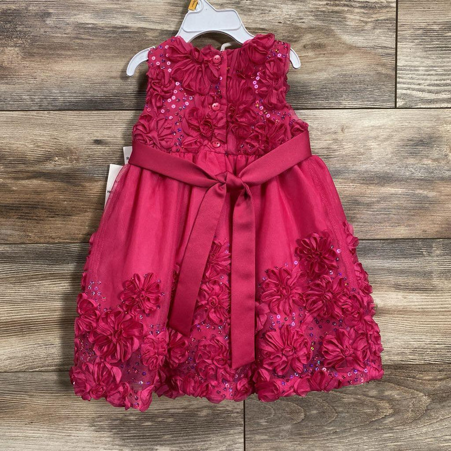 Rare Editions 2pc Floral Dress & Bloomers sz 12m - Me 'n Mommy To Be