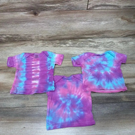 Gerber 3pk Tie-Dye Shirts sz 3-6m - Me 'n Mommy To Be