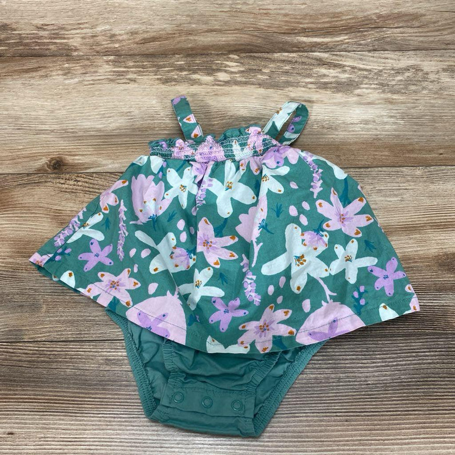 Just One You Floral Bodysuit Dress sz 9m - Me 'n Mommy To Be