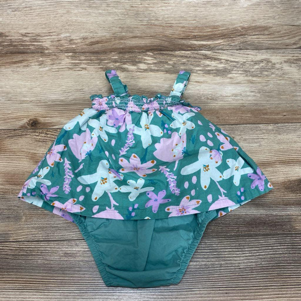 Just One You Floral Bodysuit Dress sz 9m - Me 'n Mommy To Be
