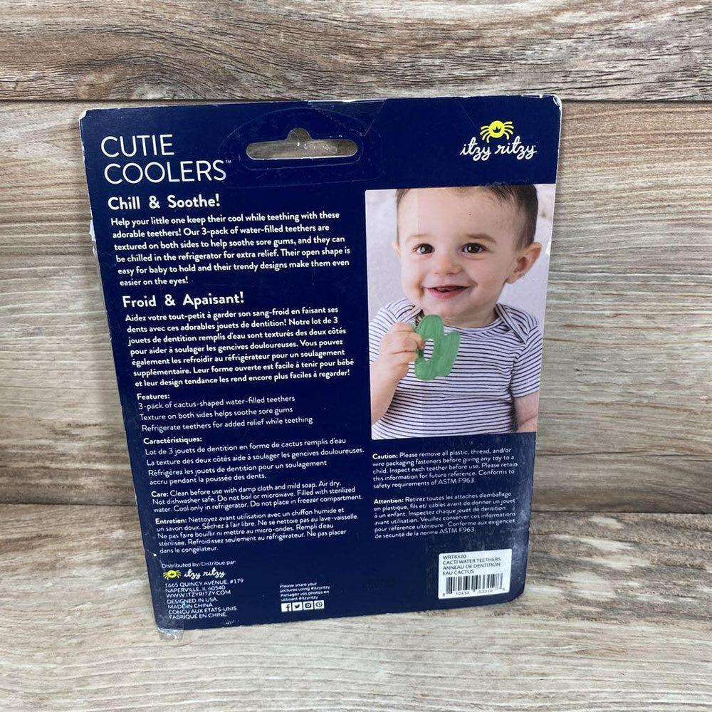 NEW Itzy Ritzy Cutie Coolers 3pk Teether Set - Me 'n Mommy To Be