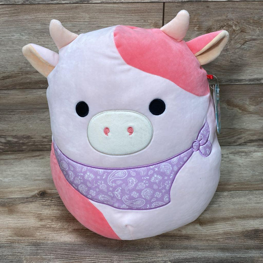 NEW Squishmallows 14" Reshma the Cow - Me 'n Mommy To Be