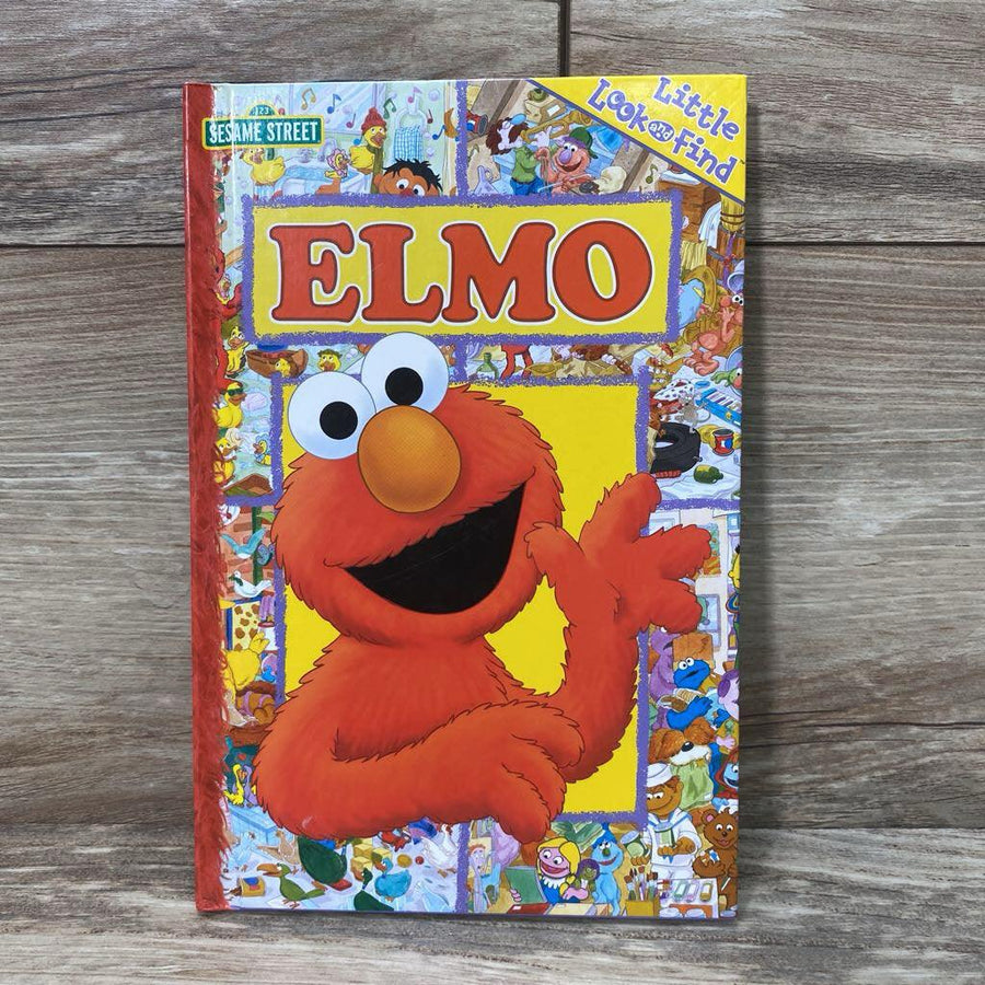Sesame Street Little Look and Find Elmo Hardcover - Me 'n Mommy To Be