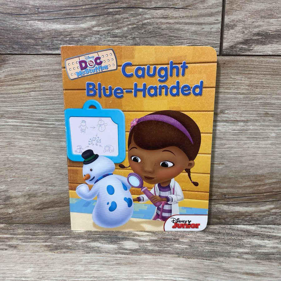 Disney Doc McStuffins Caught Blue Handed Board Book - Me 'n Mommy To Be
