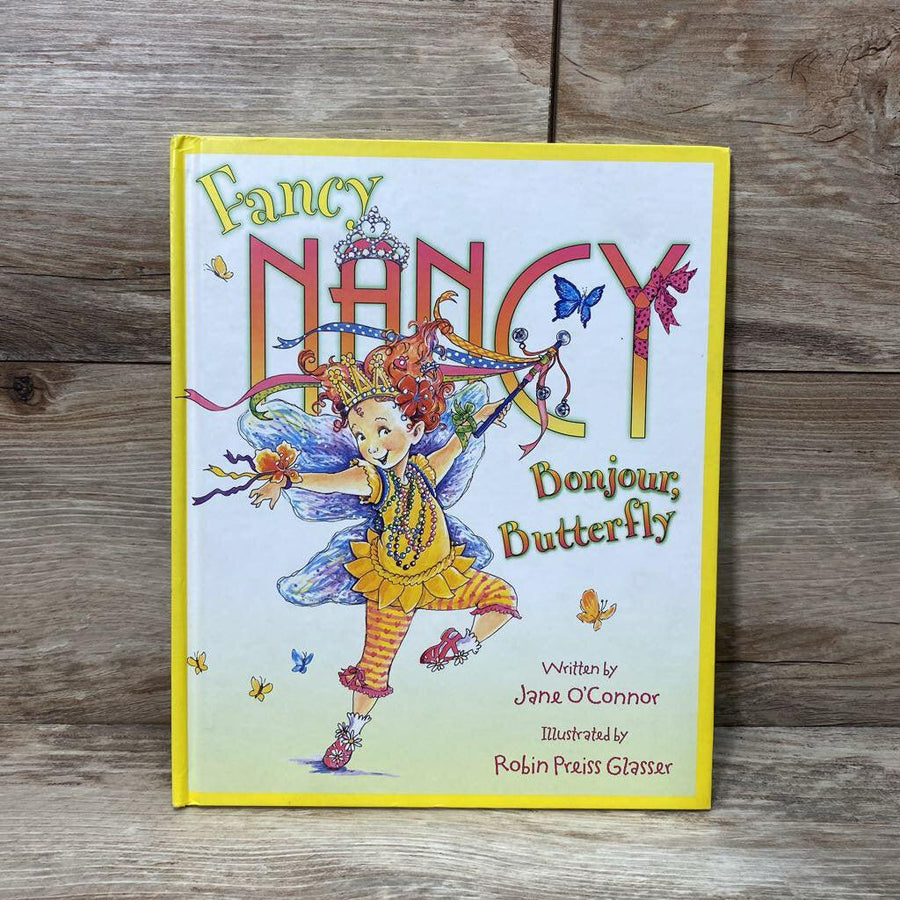 Fancy Nancy Bonjour, Butterfly Hardcover Book - Me 'n Mommy To Be
