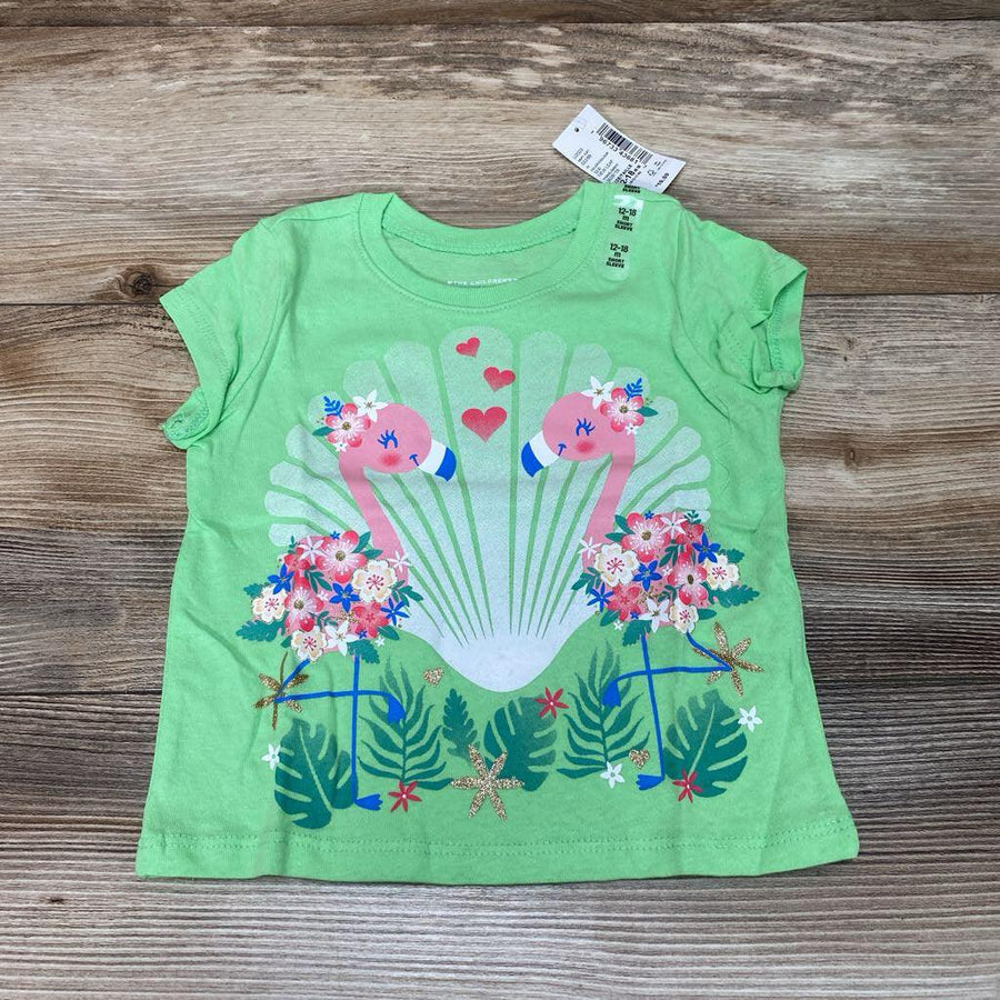 NEW Children's Place Flamingo T-Shirt sz 12-18m - Me 'n Mommy To Be