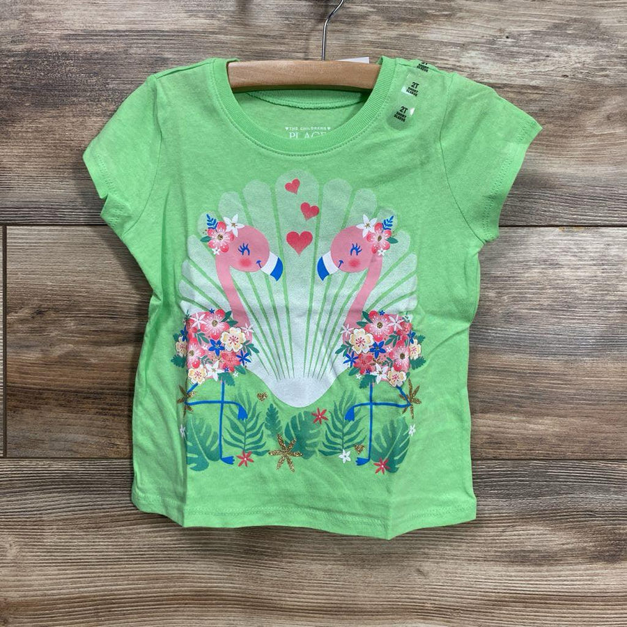 NEW Children's Place Flamingo T-Shirt sz 2T - Me 'n Mommy To Be