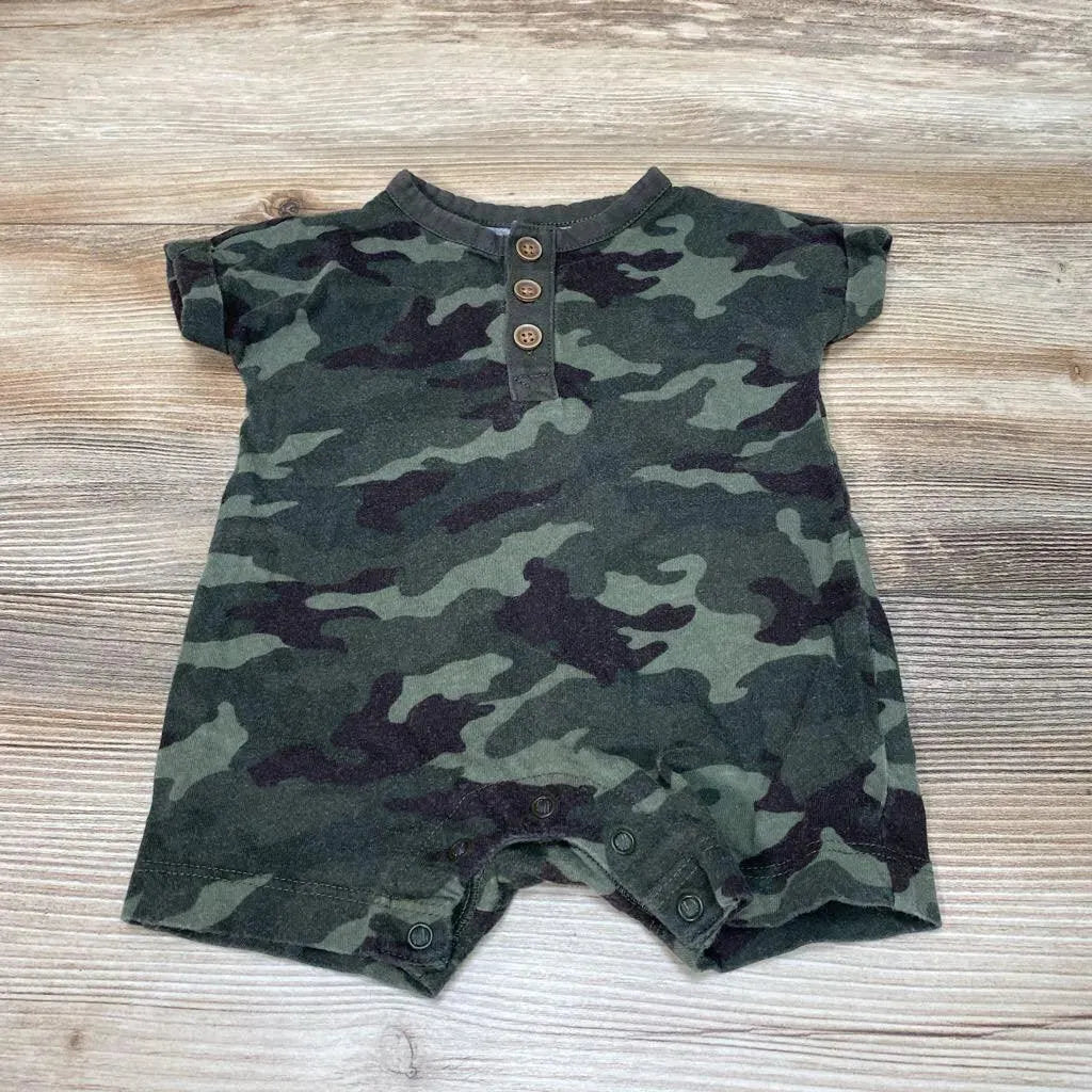 Old Navy Camo Shortie Romper sz 0-3m - Me 'n Mommy To Be