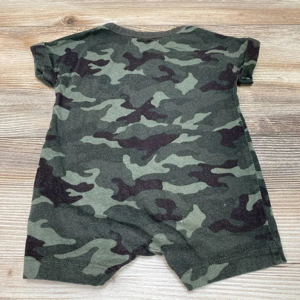 Old Navy Camo Shortie Romper sz 0-3m - Me 'n Mommy To Be