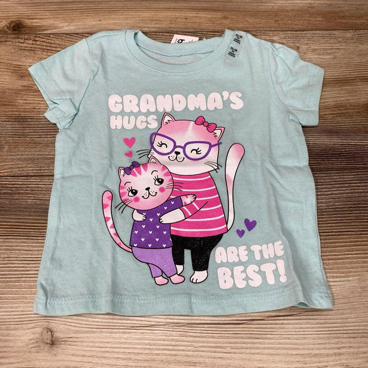 NEW Children's Place Grandma's Hugs Are The Best Shirt sz 12-18m - Me 'n Mommy To Be