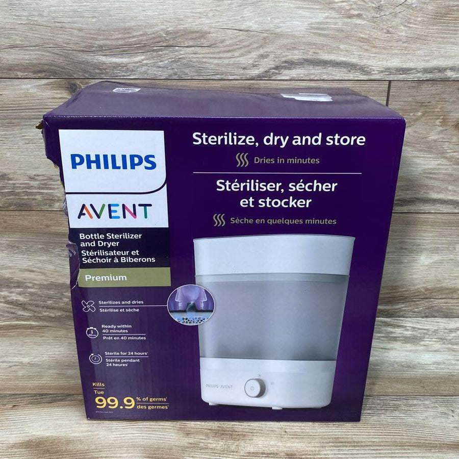 NEW Avent Premium Electric Steam Sterilizer with Dryer - Me 'n Mommy To Be