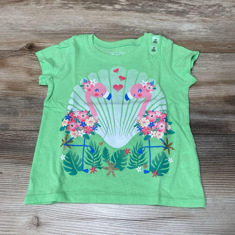 NEW Children's Place Flamingo T-Shirt sz 2T - Me 'n Mommy To Be