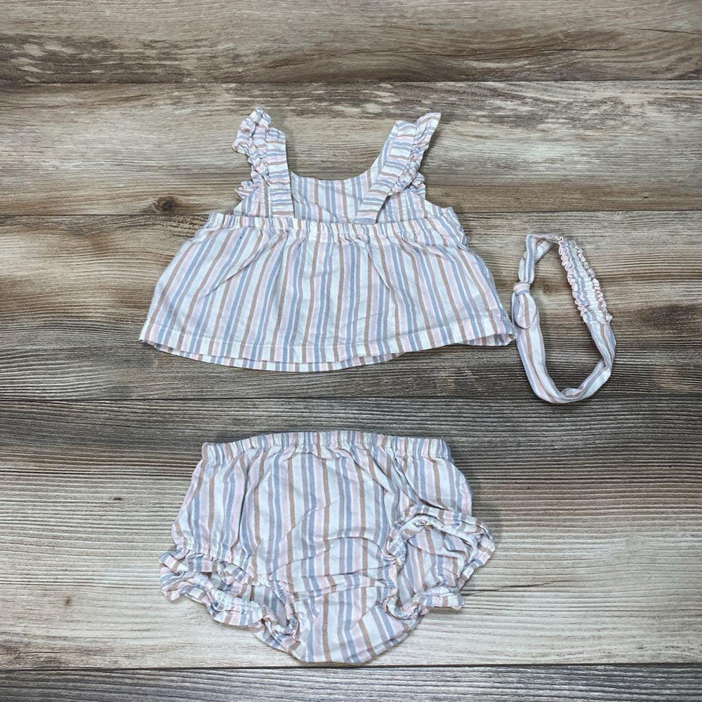 Carter's 3pc Striped Top & Bloomers Set sz 3m - Me 'n Mommy To Be