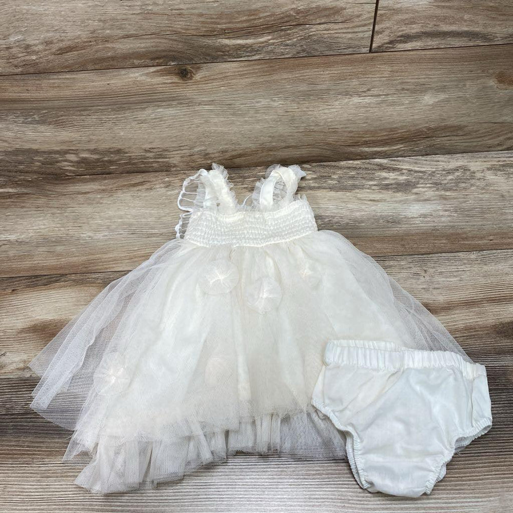 Nicole Miller 2pc Tulle Dress & Bloomers sz 12m - Me 'n Mommy To Be