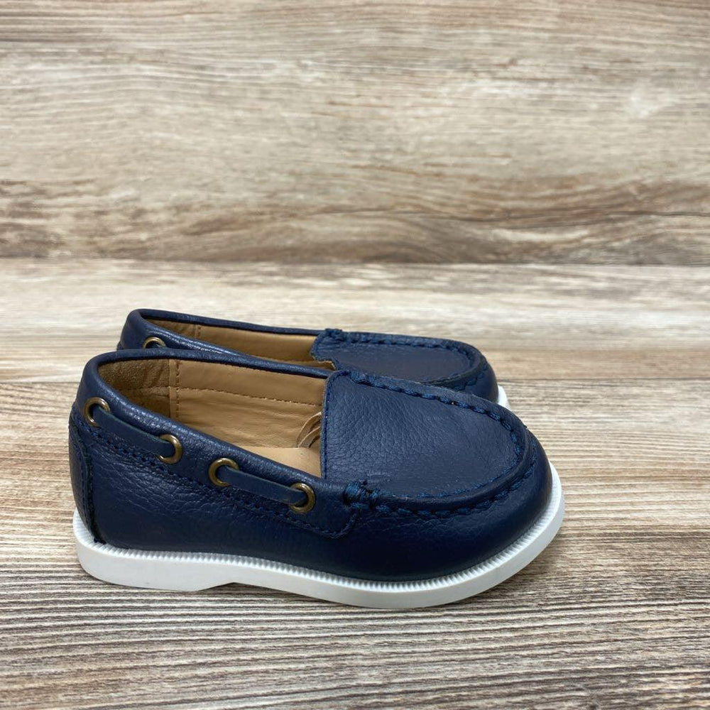 Janie & Jack Leather Boat Shoes sz 5c - Me 'n Mommy To Be