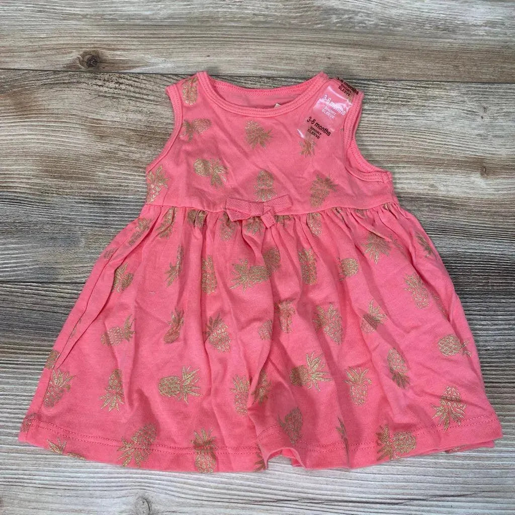 NEW First Impressions Pineapple Tank Tunic sz 3-6m - Me 'n Mommy To Be