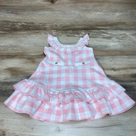 Janie & Jack Gingham Ruffle Ponte Dress sz 12-18m - Me 'n Mommy To Be