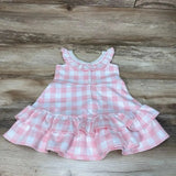 Janie & Jack Gingham Ruffle Ponte Dress sz 12-18m - Me 'n Mommy To Be