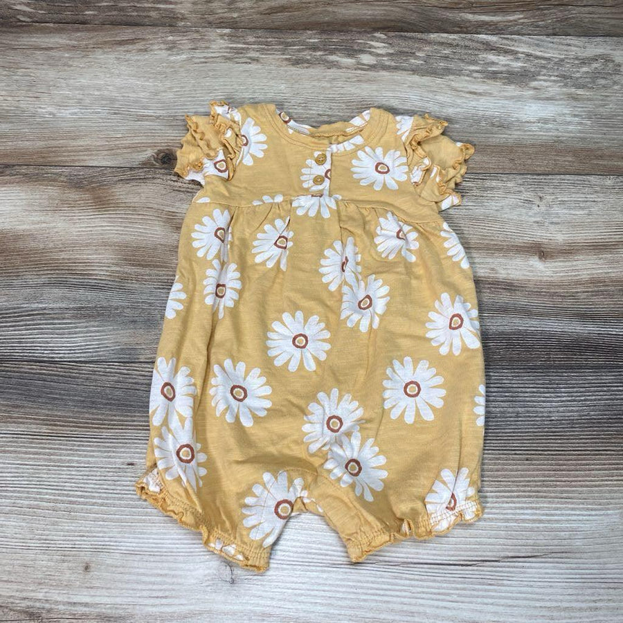 Little co. Floral Shortie Romper sz 9M - Me 'n Mommy To Be