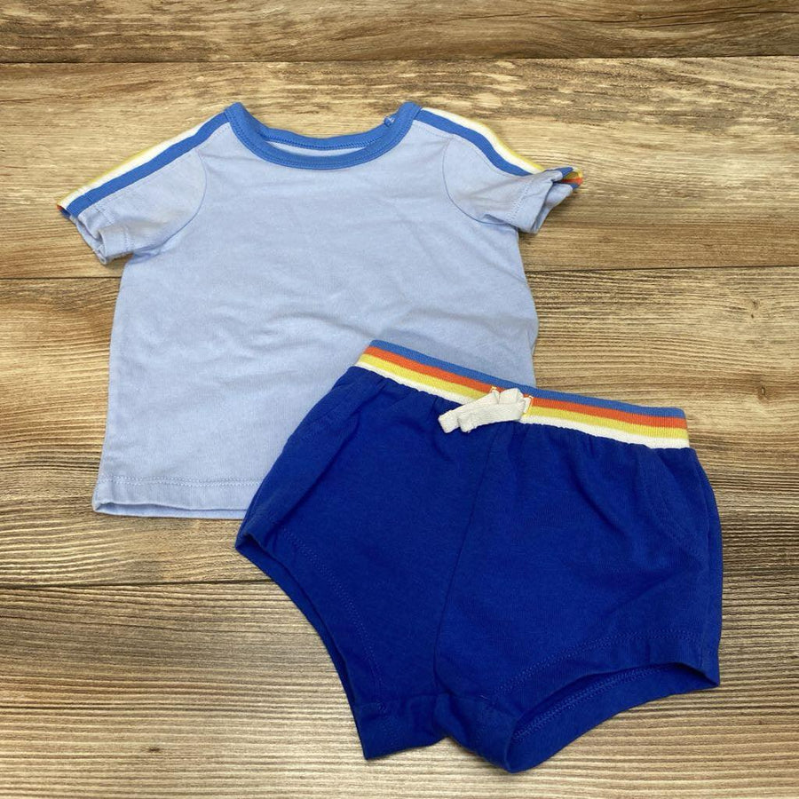 Cat & Jack 2pc Shirt & Shorts sz 3-6m - Me 'n Mommy To Be