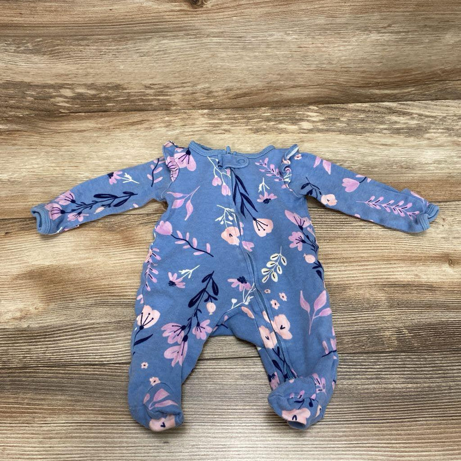 Carter's Floral Sleeper sz NB - Me 'n Mommy To Be