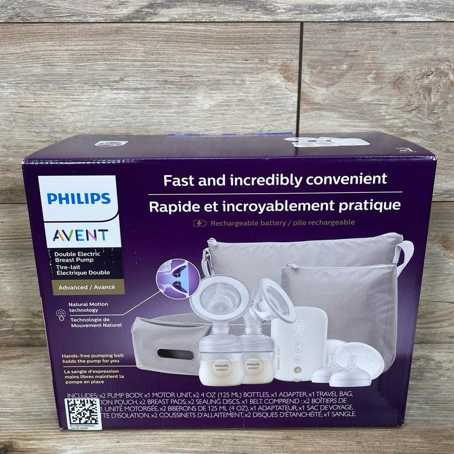 NEW Philips Avent Double Electric Breast Pump Advanced - Me 'n Mommy To Be