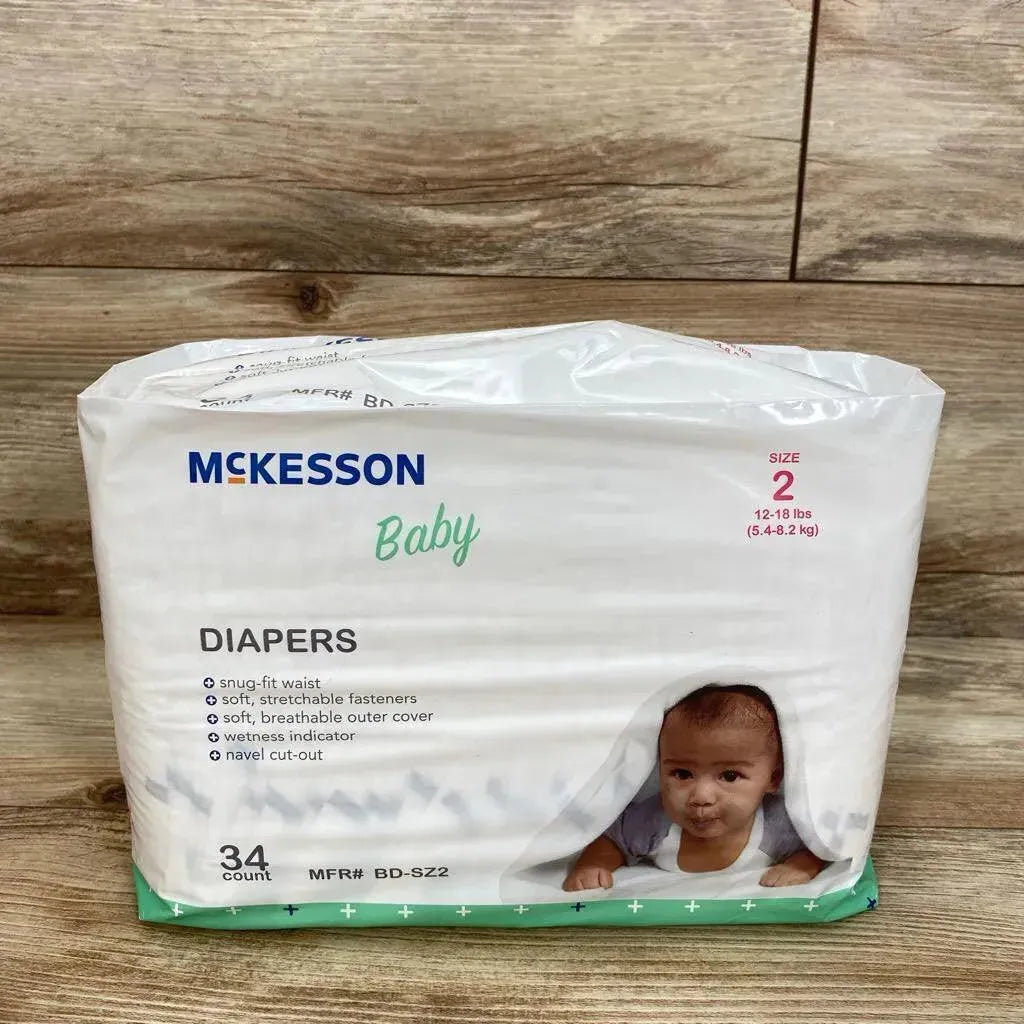 McKesson Disposable Baby Diapers Moderate Absorbency - Me 'n Mommy To Be